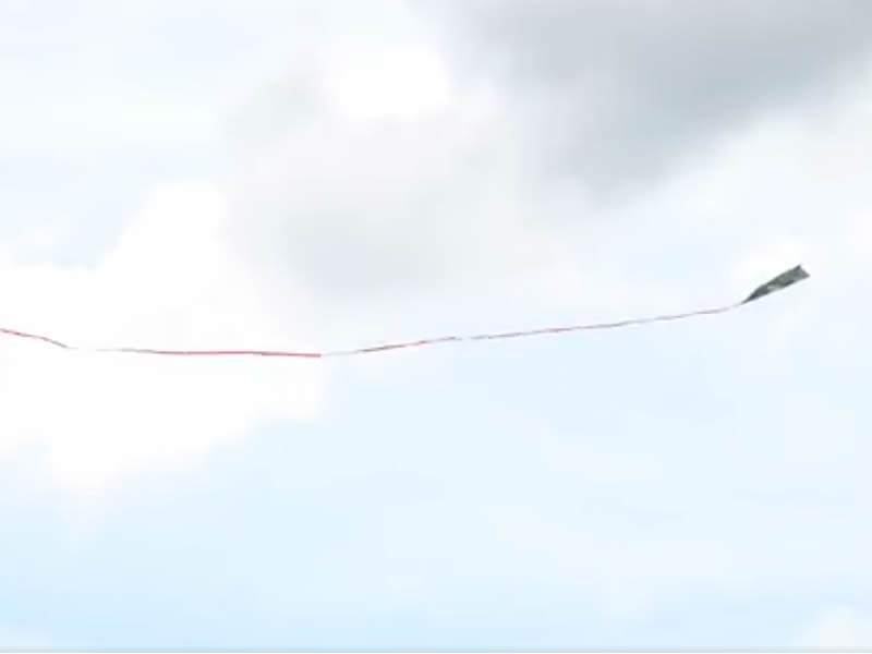 天空中飞舞的风筝免费视频素材高清
